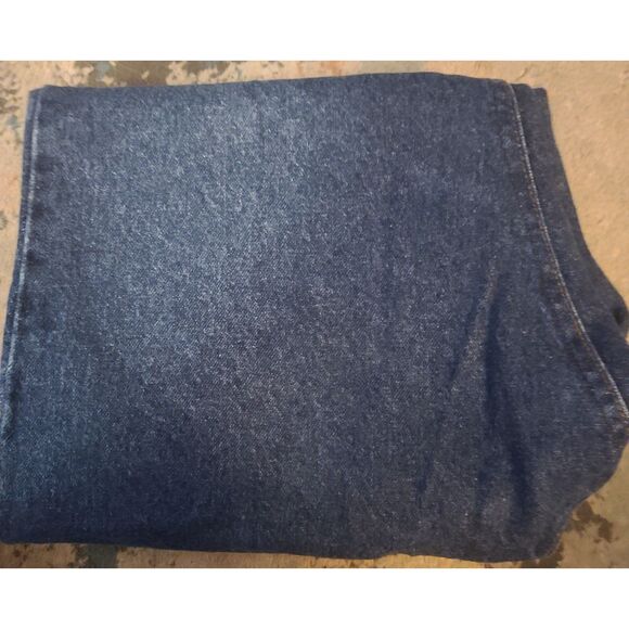 Lee Mens Jeans Dark Wash Straight Fit Size 40x34 Cotton Denim - Picture 5 of 8